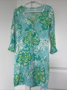 Lilly Pulitzer Palmetto Henley Dress Size XS